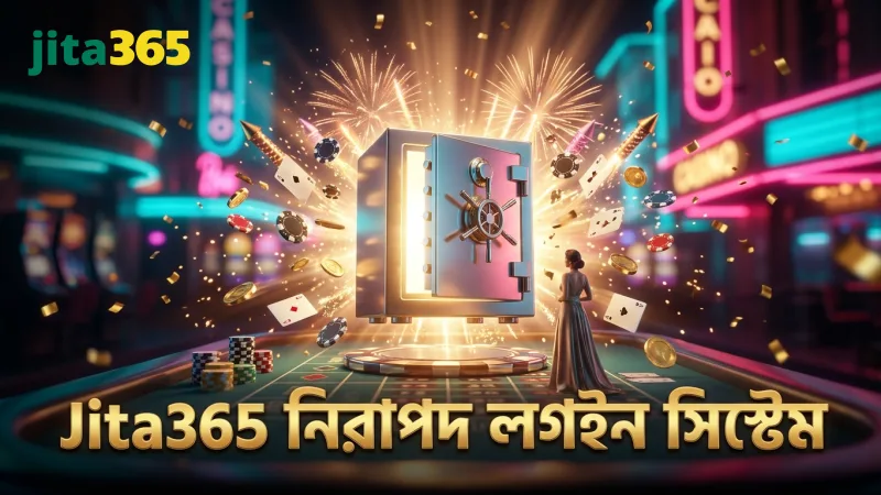 Jita365 প্ল্যাটফর্মে নিরাপদ ভেরিফিকেশন ও এনক্রিপশন ব্যবস্থা নিশ্চিত।