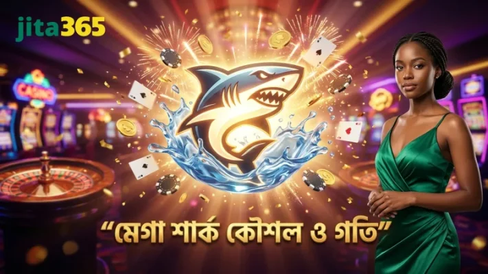 মেগা শার্ক শিকারের সহজ কৌশল এবং গেমপ্লে গতি।