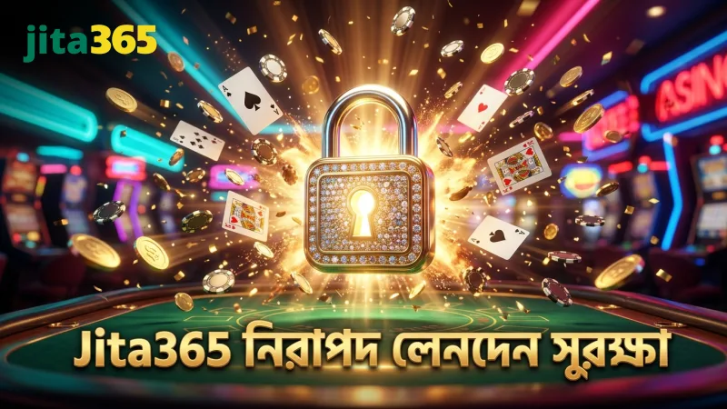 Jita365 ক্যাসিনোর নিরাপত্তা প্রটোকল নিশ্চিত করে নিরাপদ লেনদেন।