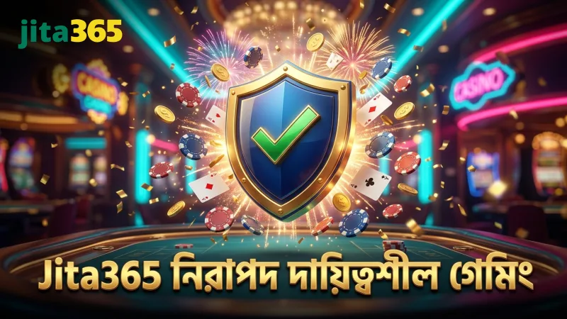 নিরাপদ গেমিংয়ের জন্য Jita365 এর দায়িত্বশীল নীতি গুরুত্বপূর্ণ।