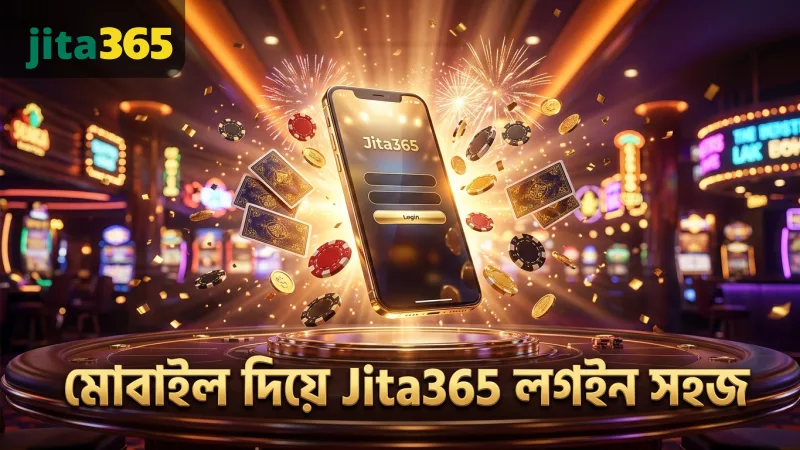Jita365 লগইনে মোবাইলের সহজ ব্যবহার নিশ্চিত করে।
