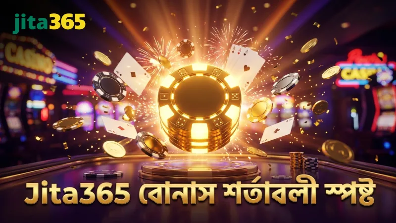 বোনাস শর্তাবলী ও ওয়াগারিং নিয়মাবলী স্পষ্টভাবে প্রদর্শন।