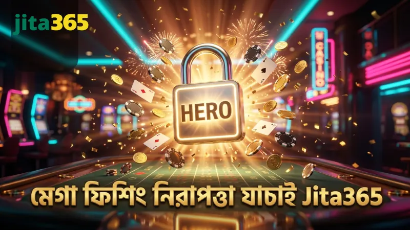 নিরাপত্তা যাচাই মেগা ফিশিং খেলার প্রথম ধাপ।
