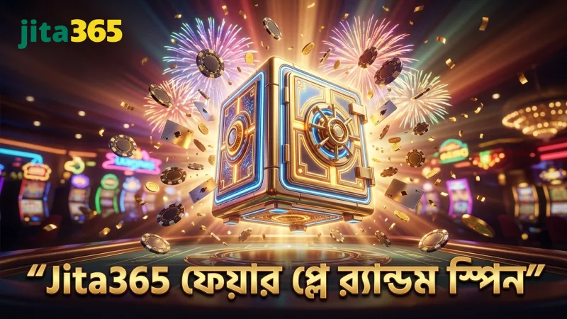 Jita365 প্ল্যাটফর্মে র্যান্ডম স্পিন এবং ফেয়ার প্লে নিশ্চিতকরণ