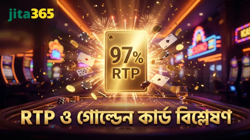গোল্ডেন কার্ড রূপান্তর হার এবং RTP ৯৭% নিশ্চিত করে গেমের নির্ভরযোগ্যতা